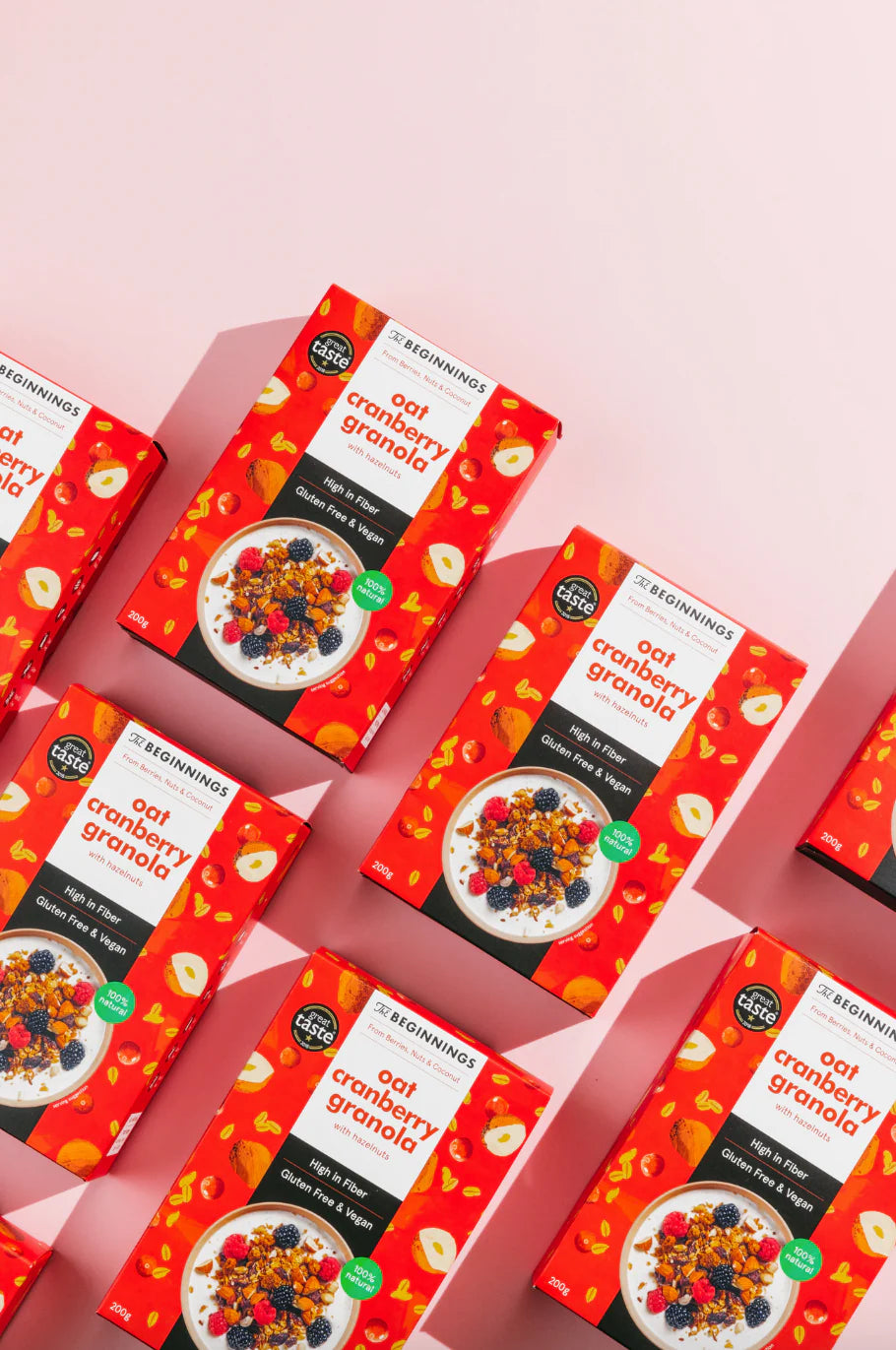 Granola aux canneberges et à l'avoine