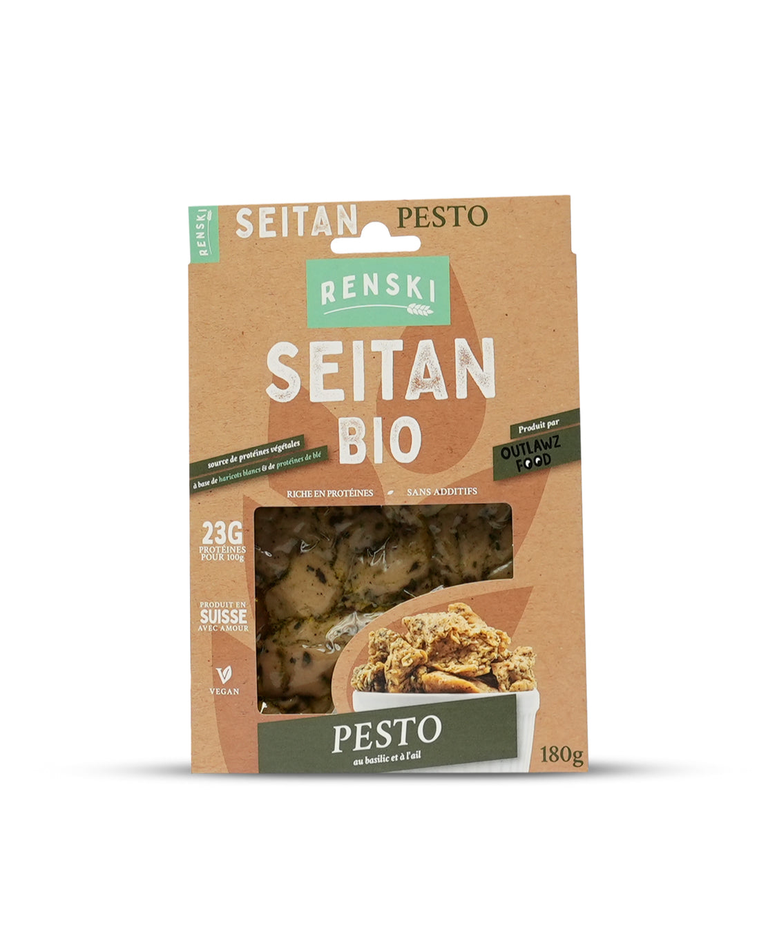 Bio Seitan Pesto