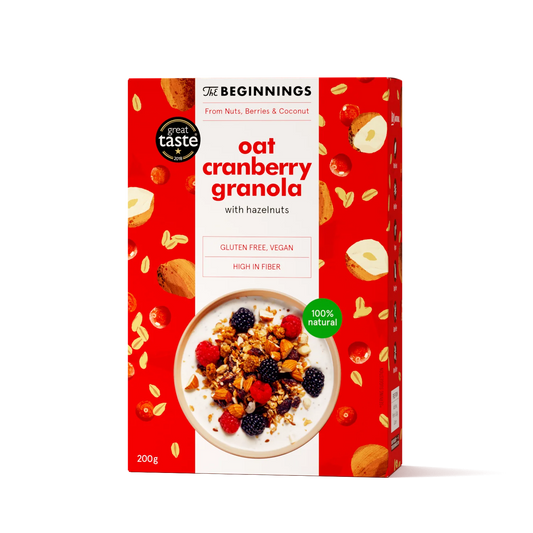 Granola aux canneberges et à l'avoine