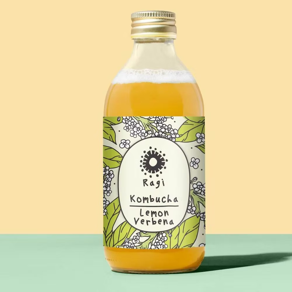 Zitronenverbene-Kombucha
